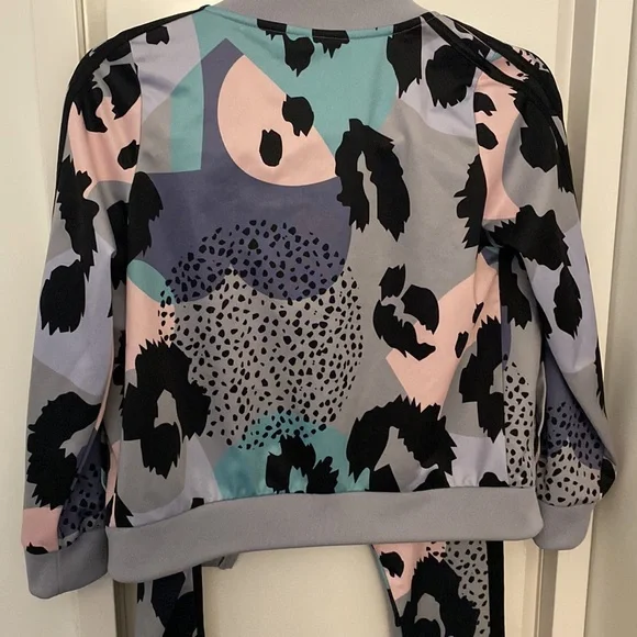 Adidas track jacket and leggings set